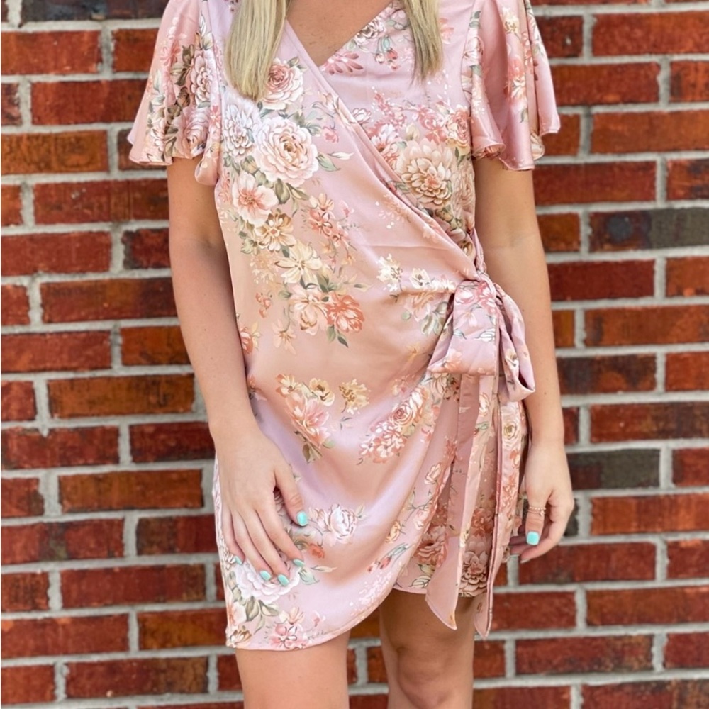 NWT Dress Forum Tie-front Dress